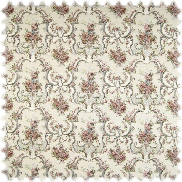 Jacquard Ornament Gobelin Möbelstoff Beethoven Beige