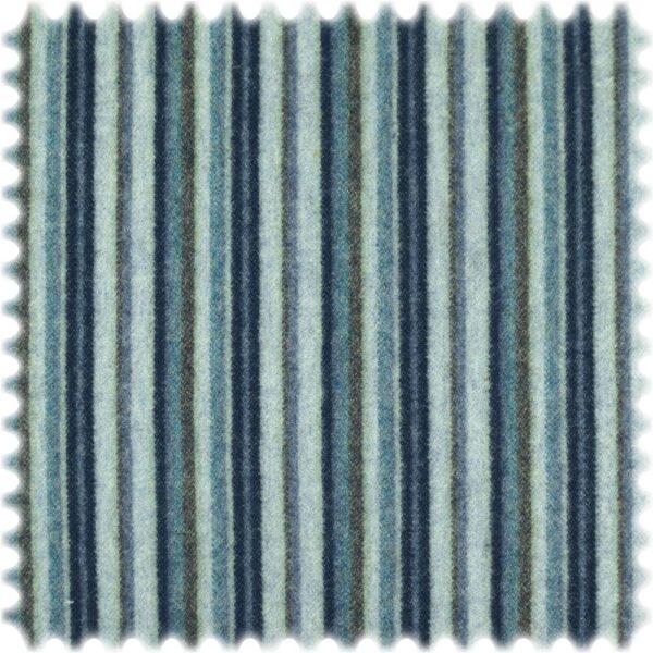 AKTION Wollstoff Cool Stripe Blau