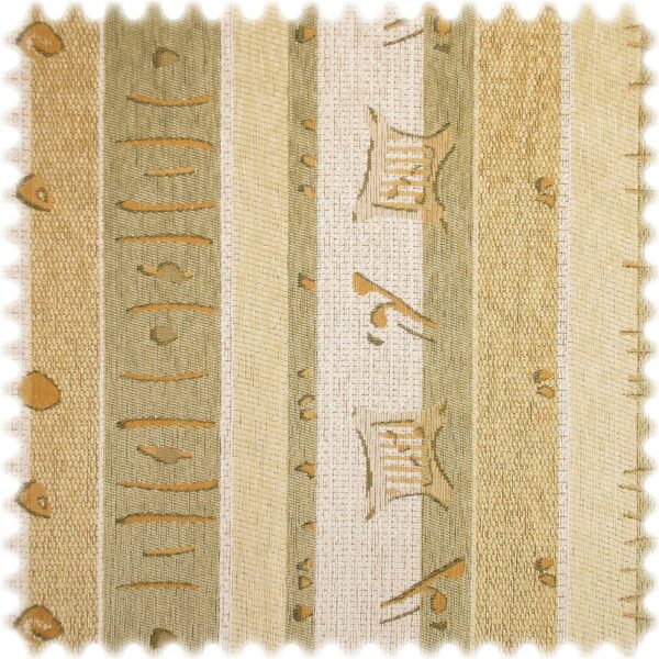 AKTION Chenille Streifen Möbelstoff Honolulu Beige