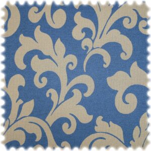 AKTION Jacquard Ornament Möbelstoff Hixon Blau B1