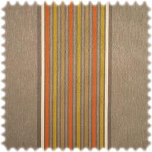 AKTION Outdoor Jacquard Möbelstoff Promenade Orange / Gelb / Beige