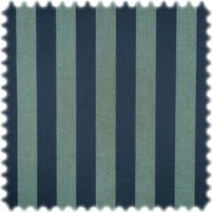 AKTION Trevira CS Streifen Möbelstoff Sporty Stripe Blau / Türkis