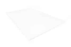 Schaumstoff Platte Weiß 200cm x 130cm x 3cm RG 40/55 hohe Festigkeit