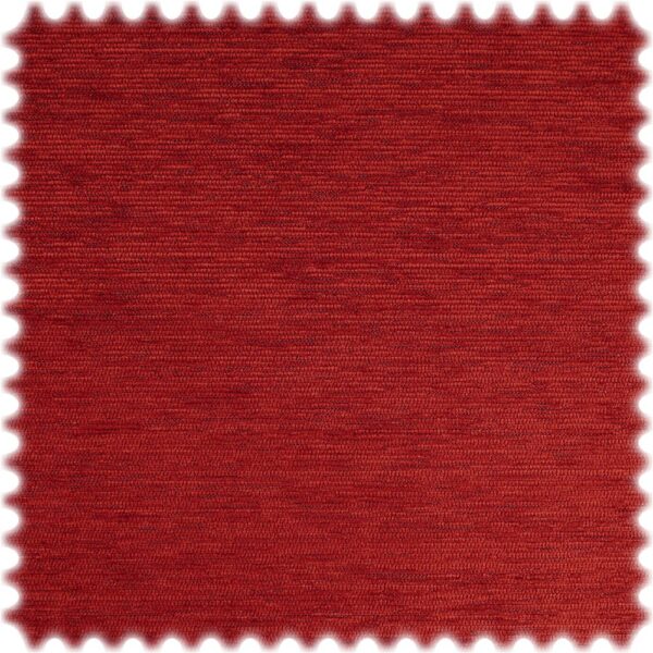 Chenille Möbelstoff Lavado Rot