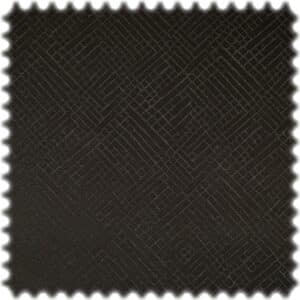 AKTION Jacquard Möbelstoff Sloane Square Schwarz mit hohem Baumwollanteil