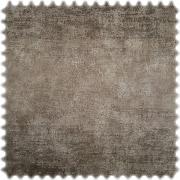 Vintage Samt Velours Möbelstoff Royal Taupe mit DuPont™ Teflon® Fleckschutz