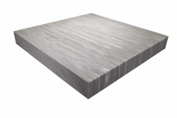 Schaumstoff Kissen Grau 50cm x 50cm x 6cm RG 35/50 fest